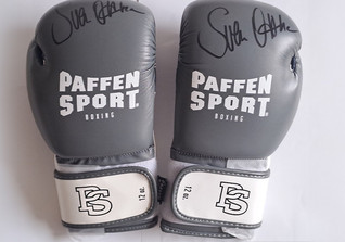  BÜ Boxhandschuhe grau 