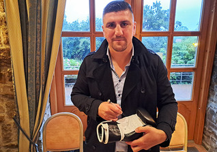  BÜ Boxhandschuhe schwarz  