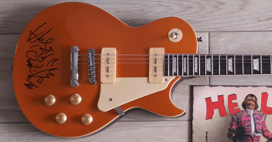 BÜ Helge Gitarre Gold   BÜ Helge Gitarre Gold