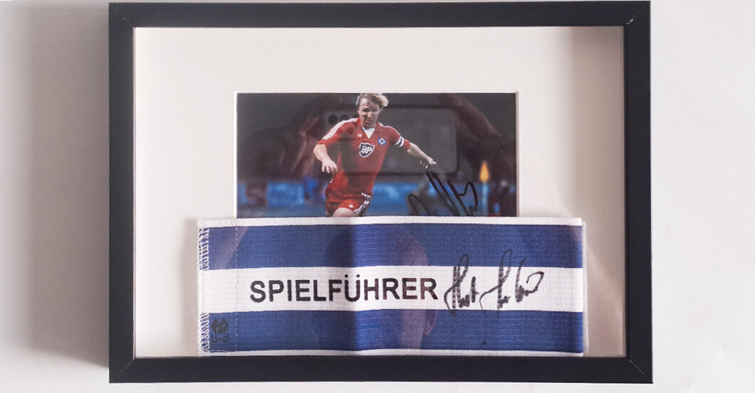  BÜ Horst Hrubesch Binde 
