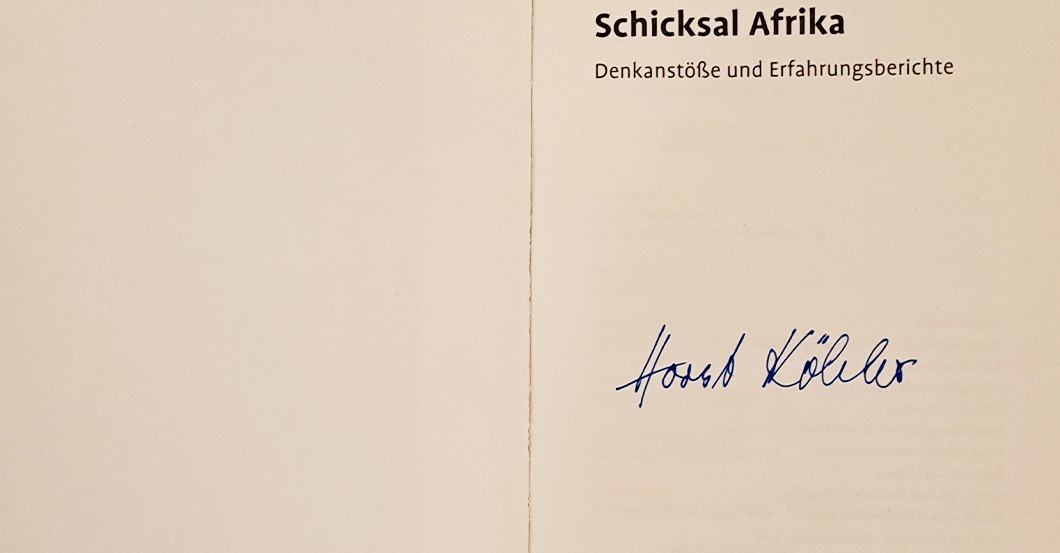 BÜ Horst Köhler Buch   BÜ Horst Köhler Buch