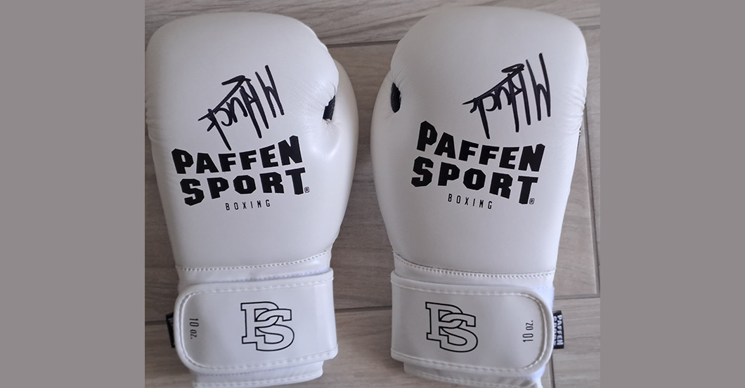  BÜ Huck Handschuhe weiss 