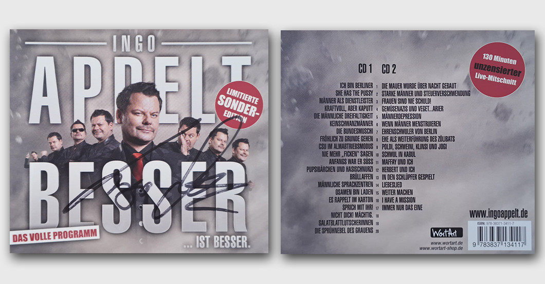 BÜ Ingo Appelt Paket   BÜ Ingo Appelt Paket