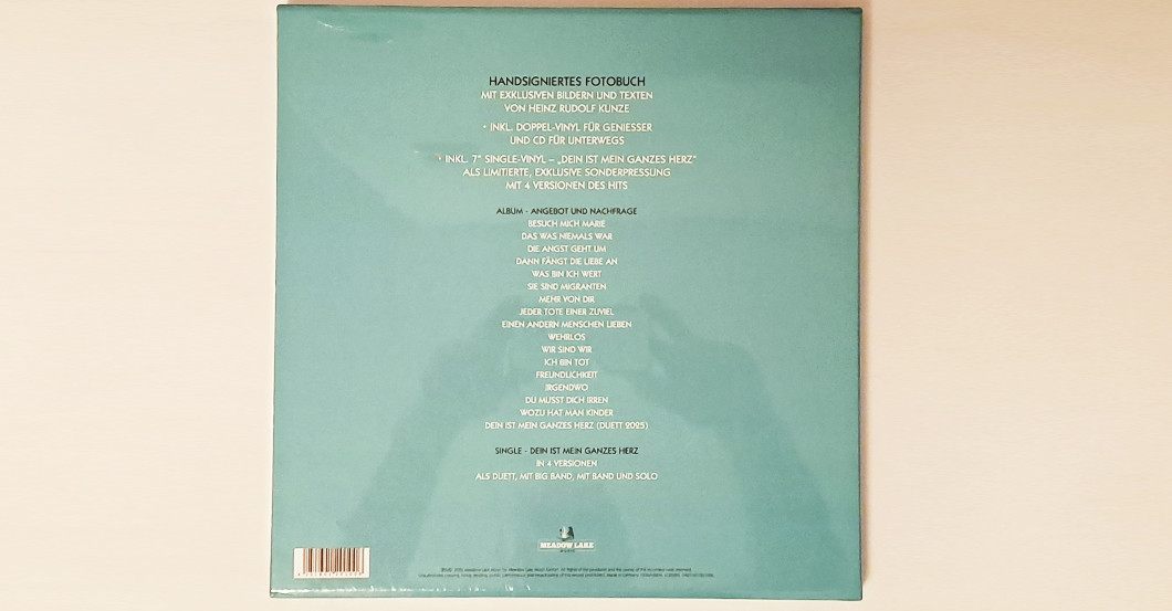  BÜ Kunze Fotobuch LP CD 