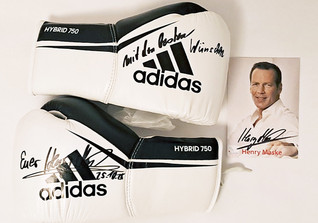  BÜ Maske Boxhandschuhe 