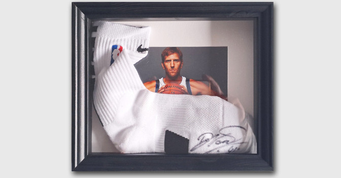 BÜ Nowitzki Socke 1   BÜ Nowitzki Socke 1