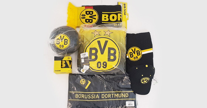  BÜ Riesiges BVB-Fanpaket 