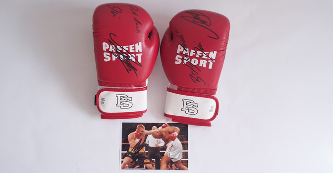  BÜ Schulz Handschuhe rot 
