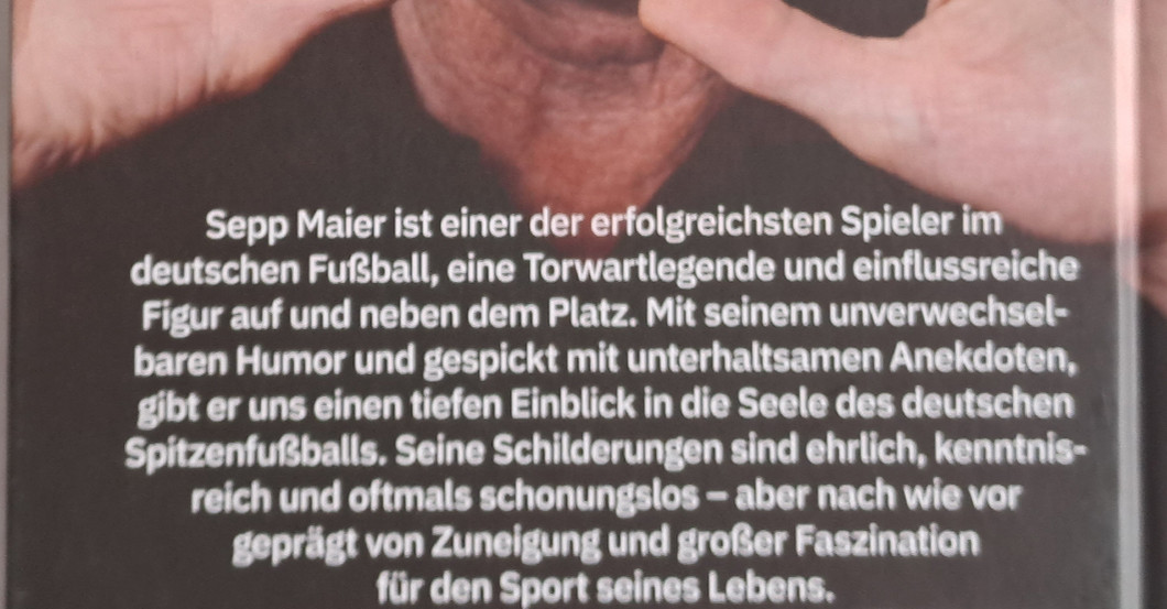  BÜ Sepp Maiers Buch 