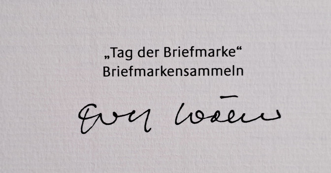  BÜ Tag der Briefmarke 