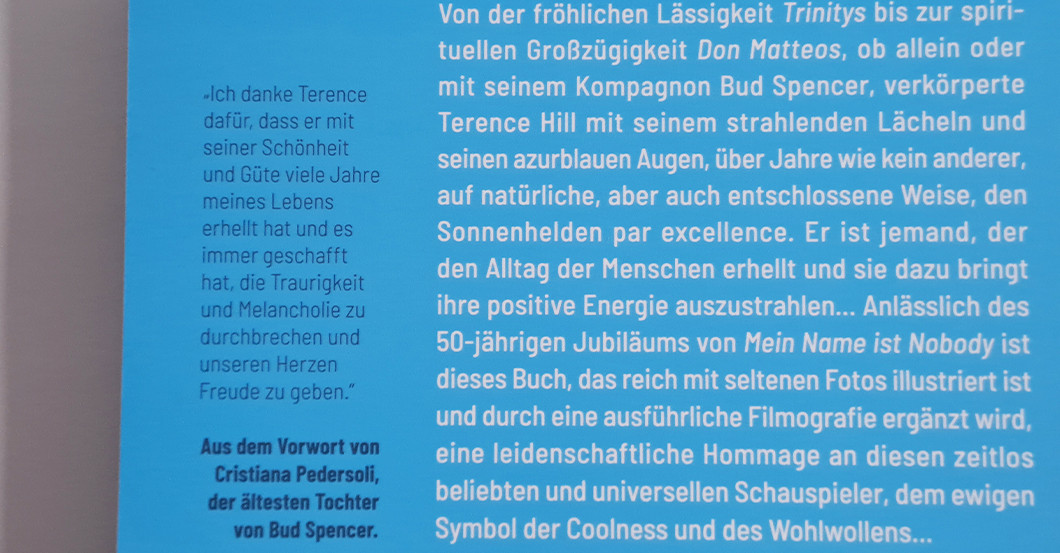 BÜ Terence Hill Buch    BÜ Terence Hill Buch