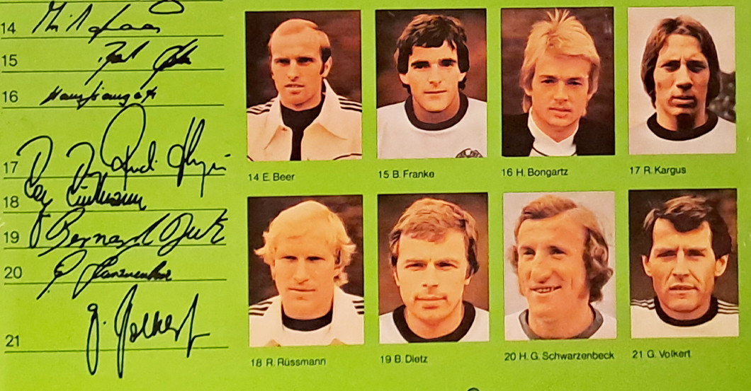  BÜ WM Fußball 1978 