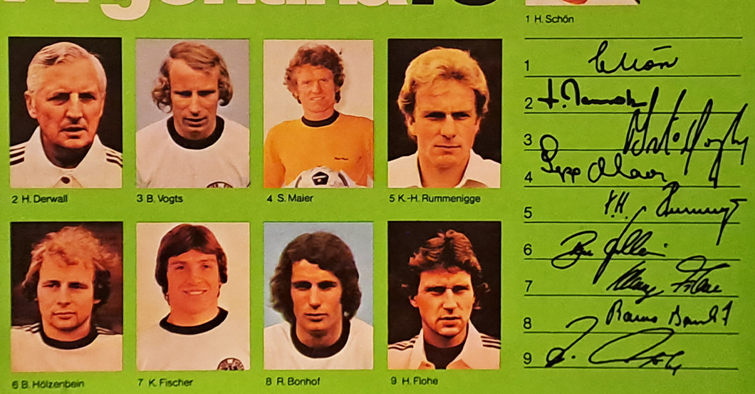  BÜ WM Fußball 1978 