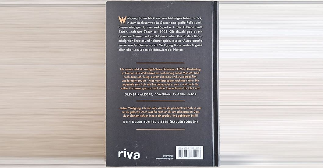  BÜ Wolfgang Bahro Buch 