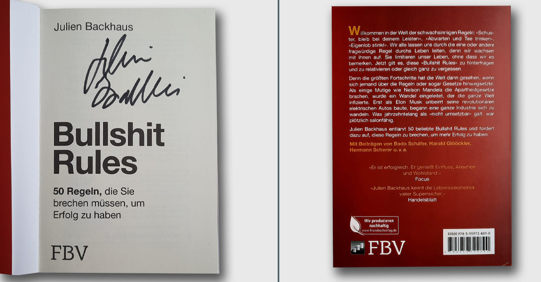  Bullshit Rules Backhaus 