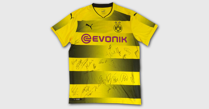 BVB signiert Trikot   BVB signiert Trikot