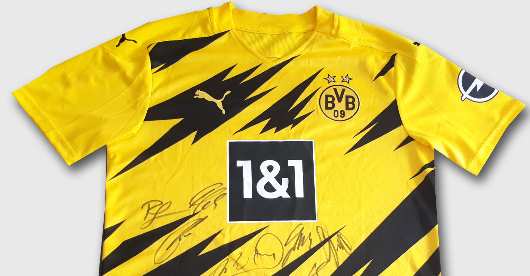  BVB signiert Trikot  