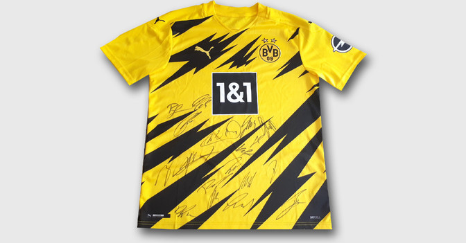  BVB signiert Trikot  