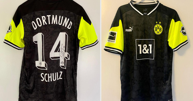 BVB Sondertrikot Schulz   BVB Sondertrikot Schulz