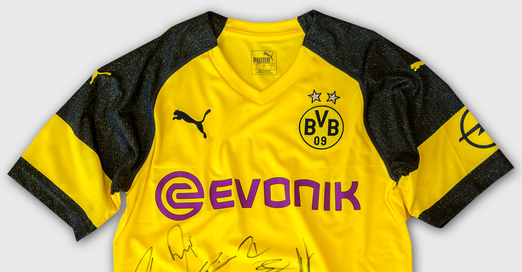  BVB Team Signed Shirt 