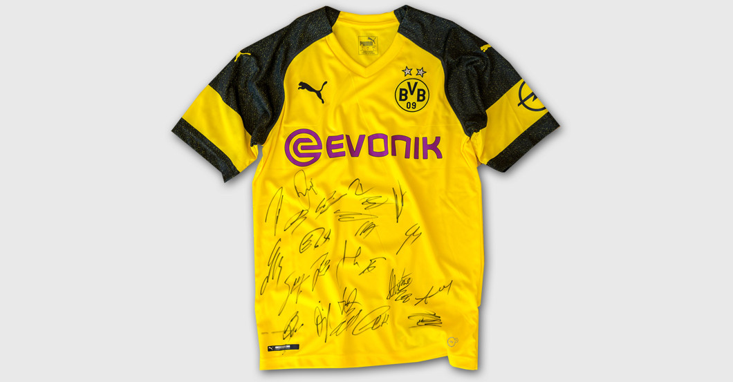  BVB Team Signed Shirt 