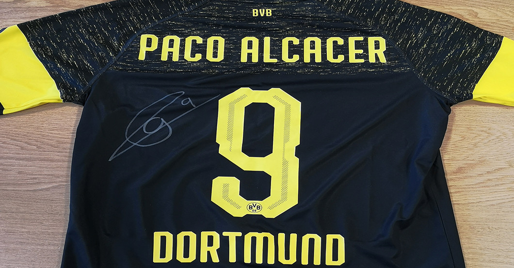 BVB Trikot Alcacer   BVB Trikot Alcacer