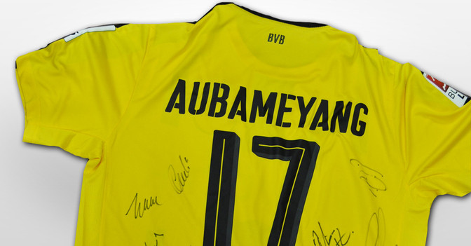 BVB Trikot Aubameyang   BVB Trikot Aubameyang
