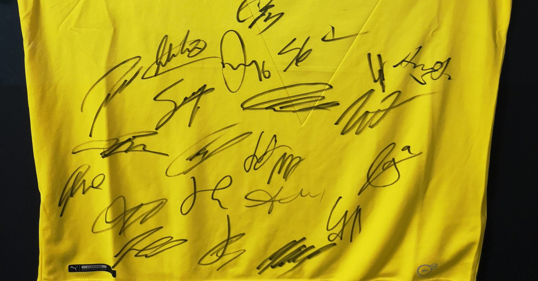 BVB Trikot gerahmt   BVB Trikot gerahmt