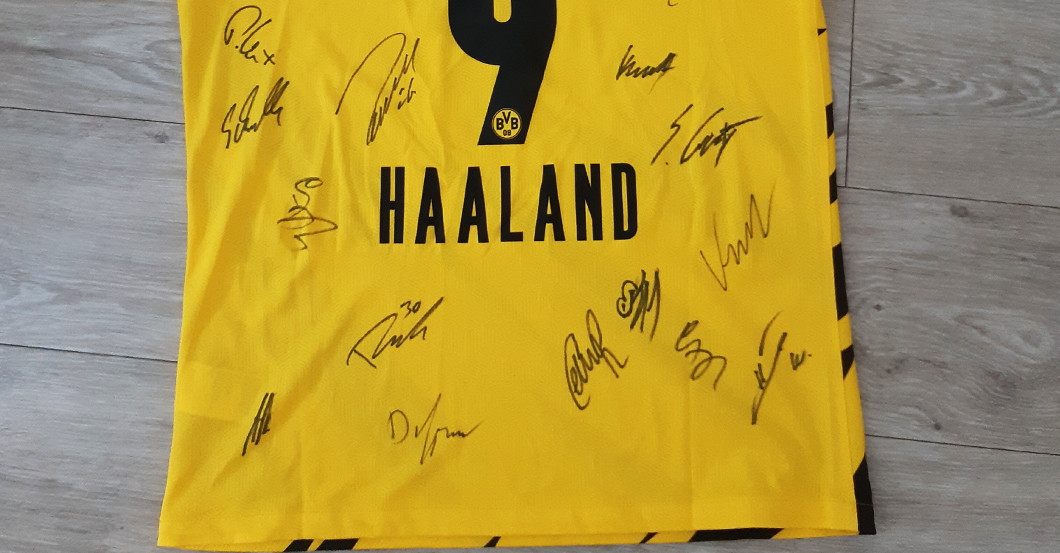 BVB Trikot Haaland Team 2   BVB Trikot Haaland Team 2
