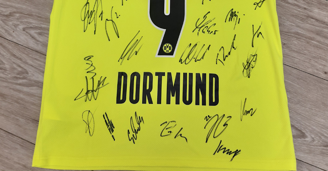  BVB Trikot Haaland Uefa 