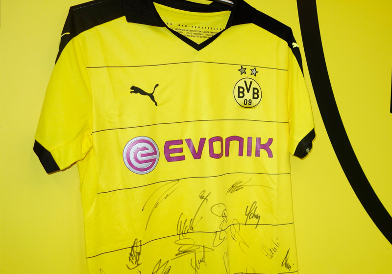 BVB Trikot signiert L 