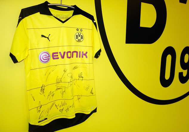  BVB Trikot signiert L 