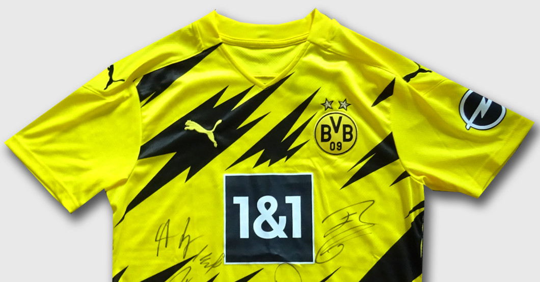 BVB Trikot teamsigniert 2   BVB Trikot teamsigniert 2