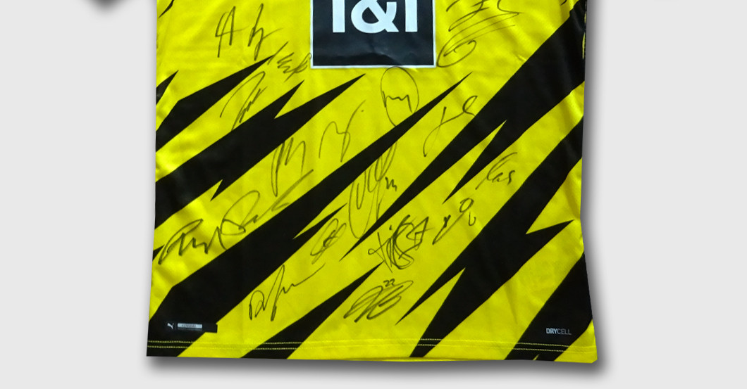 BVB Trikot teamsigniert 2   BVB Trikot teamsigniert 2
