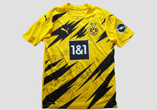 BVB Trikot teamsigniert BVB Trikot teamsigniert