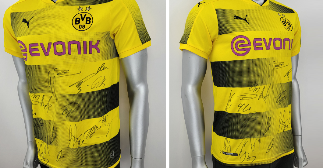  BVB-Trikot teamsigniert  