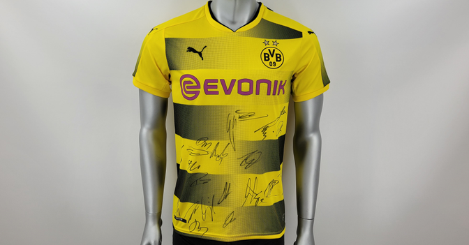  BVB-Trikot teamsigniert  