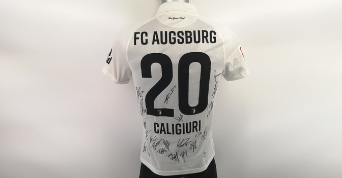 Caligiuri Trikot signiert   Caligiuri Trikot signiert