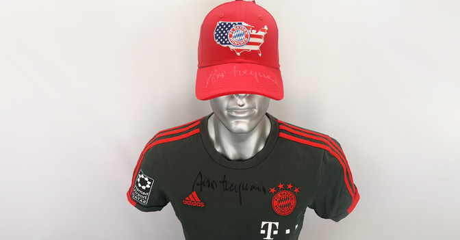 Cap und Shirt Heynckes   Cap und Shirt Heynckes