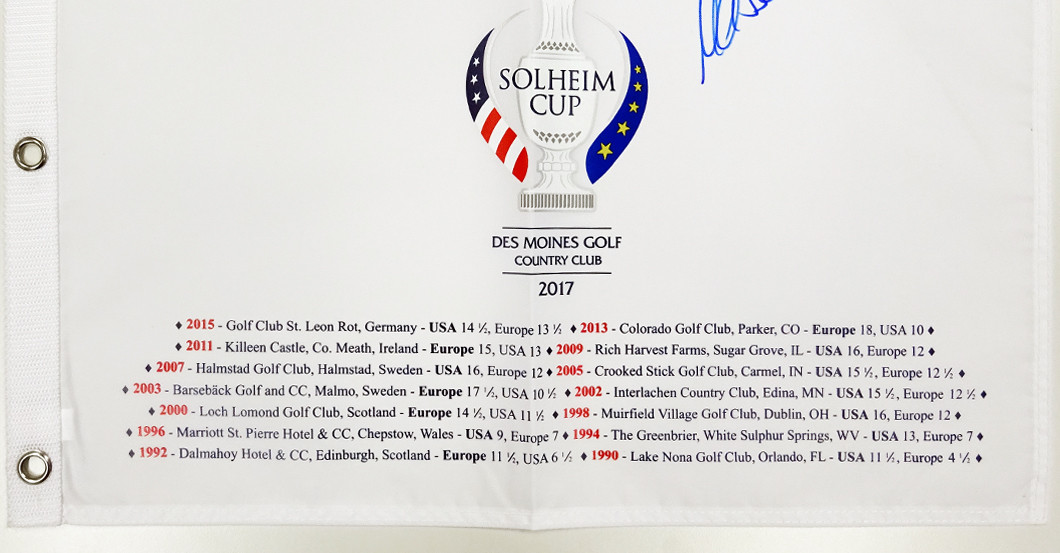  Caro Masson Flag signiert 