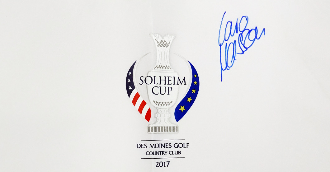  Caro Masson Flag signed 