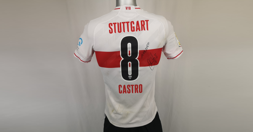 Castro Pokal signiert   Castro Pokal signiert