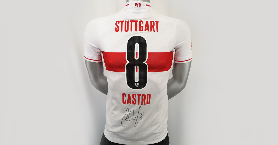 Castro VfB signiert   Castro VfB signiert