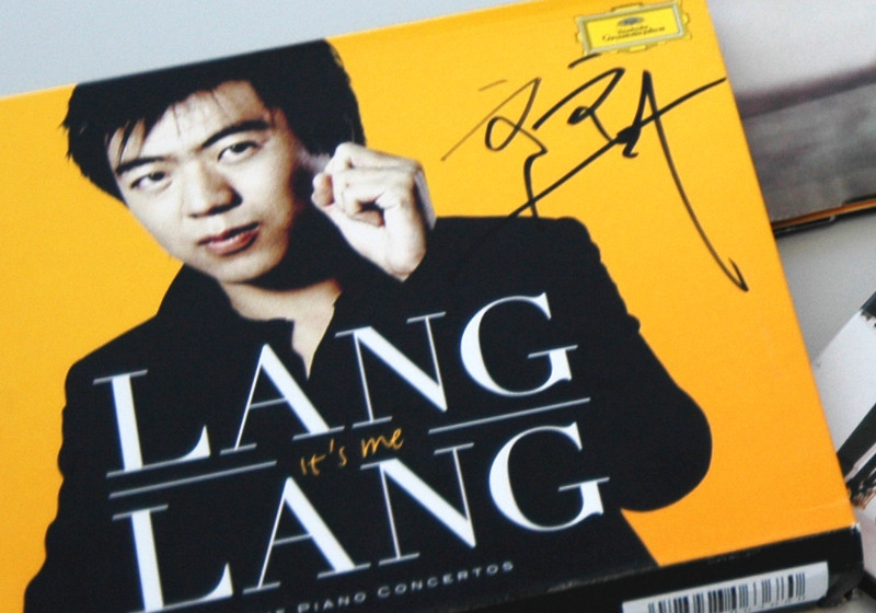  CD-Box signiert Lang Lang 