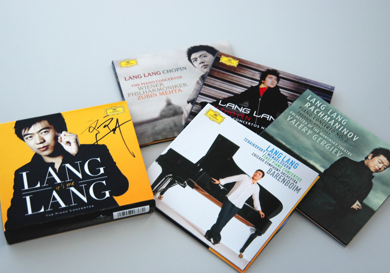  CD-Box signiert Lang Lang 