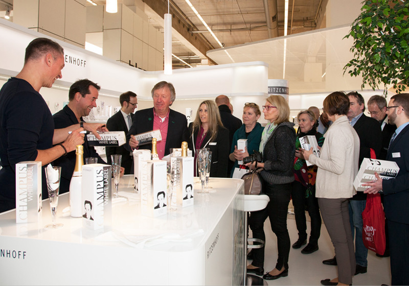  Champagnergläser Liefers 