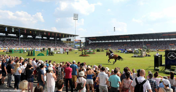  CHIO Tickets Pferdedecke 