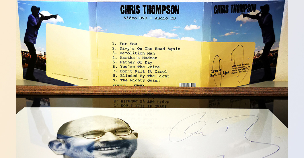  Chris Thompson Fanpaket 