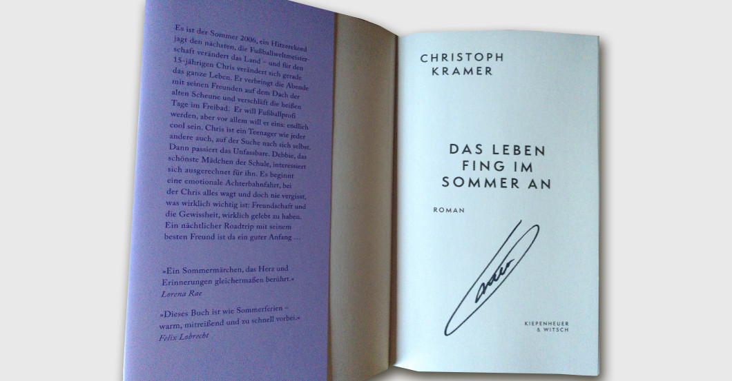 Christoph Kramer Roman   Christoph Kramer Roman