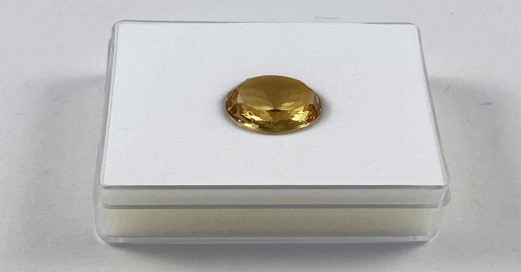 Citrin hellgelb oval   Citrin hellgelb oval